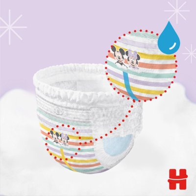 HUGGIES® Pants Einwegwindelhöschen 4 (9-14 kg) 144 Stück - MONATLICHER VORRAT