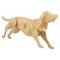 Woodcraft Dřevěné 3D puzzle Pes