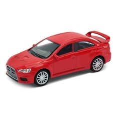 Welly Mitsubishi Lancer EVO 1:34 röd