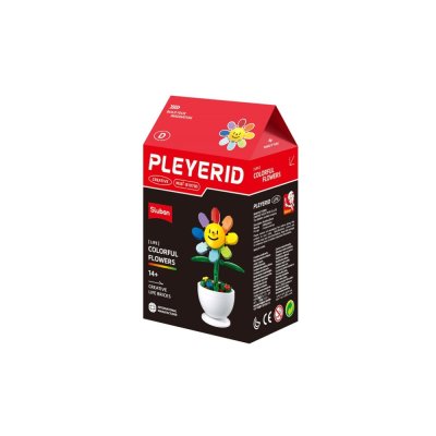 Sluban Flowers M38-B1073 Fleurs avec des yeux petit Présentoir 6 pcs