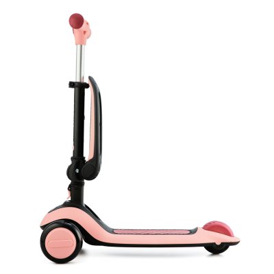 KINDERKRAFT Hamaca y patinete 2 en 1 Halley Rose rosa