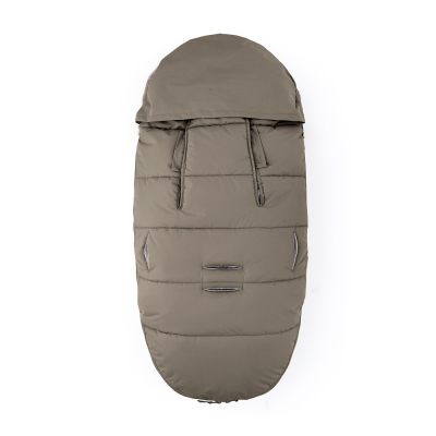 PETITE&MARS Set zimní fusak Comfy 4v1 + rukavice na kočárek Furry Mocha Mousse