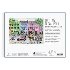Puzzle Galison Michaela Storrings Boże Narodzenie w Charleston 1000 elementów