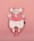 Doudou Myszka w torbie 3w1