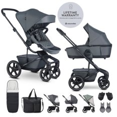 EASYWALKER Kombi-Kinderwagen Harvey⁵ Premium Mineral Grey XXL RWS