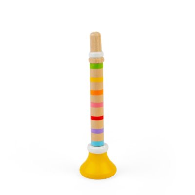 Bigjigs Toys Trompet 1 st geel