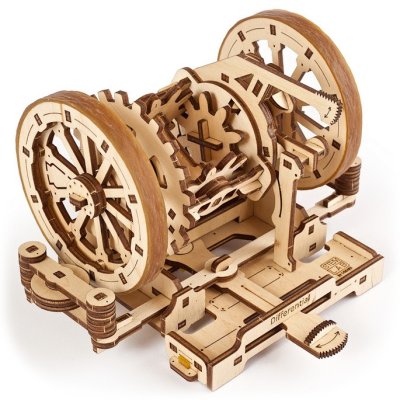 Ugears 3D Holzmechanik Puzzle STEM-Bausatz Differential