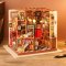 RoboTime 3D Holzpuzzle Miniatur Sam's Arbeitszimmer
