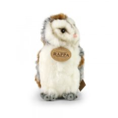 Rappa Peluche hibou brûlé 17 cm ECO-FRIENDLY