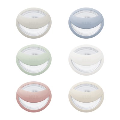 NUK Mommy Feel Schnuller in Box, blau 0-9m, 2 Stk