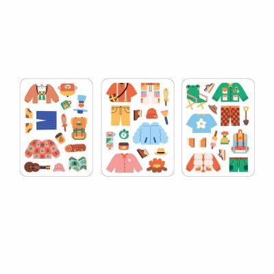 Mudpuppy Happy Camper Magnetic Set