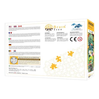 Brain Tree Puzzle Tropische Natur 1000 Teile