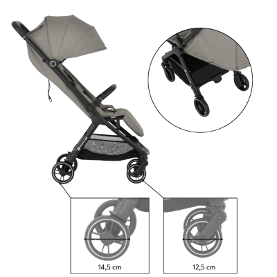 PETITE&MARS Kočárek sportovní Zip Velvet Grey