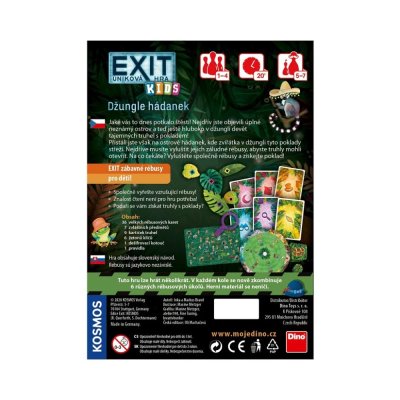 Dino Exit gioco di fuga per bambini: Giungla di indovinelli