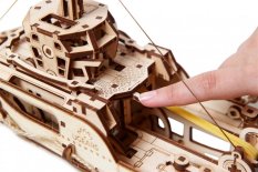 Ugears 3D Wooden Mechanical Model Tugboat