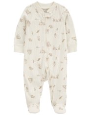 Kombinezon zapinany na suwak CARTER'S Sleep&Play Ivory Goose neutralny 6m/rozmiar. 68