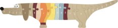 small foot Puzzle lettres Teckel