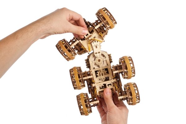 Ugears Drewniane Puzzle Mechaniczne 3D Mars Rover