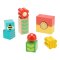 Petit Collage Blocs en bois jardin