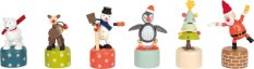 small foot Weihnachtliche Drückfigur aus Holz 1 Stk.