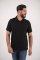 Polo da uomo KR sottile Outlast® - nero