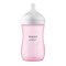 Philips AVENT Biberón Natural Response 260 ml, 1m+, rosa