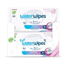 12x WATERWIPES Chusteczki nawilżane Body&Intimate 30 szt. (360 szt.)