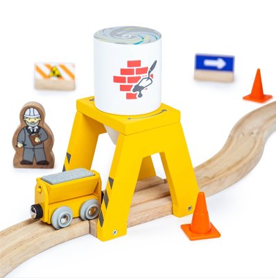Bigjigs Rail Silo mit Zement