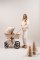 MUUVO SET Kinderwagen 4in1 Quick Boho Beige Set + CBX By CYBEX Aton B2 i-Size + Basis