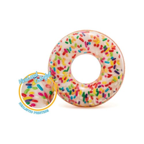 INTEX Círculo donut hinchable 114 cm, a partir de 9 años
