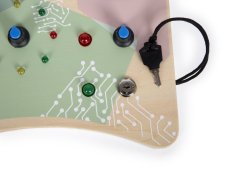 small foot Motorická doska s LED svetlami a vypínačmi - poškodený obal