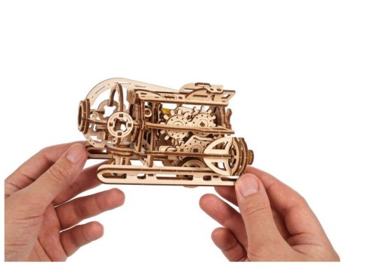 Ugears Drewniane Puzzle Mechaniczne 3D Steampunkowa Łódź Podwodna