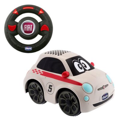 CHICCO Coche teledirigido Fiat 500 2 Monkey Mum