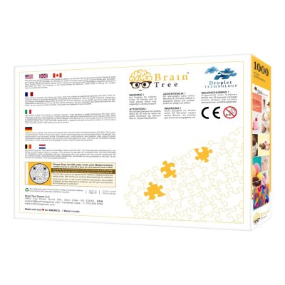 Brain Tree Puzzle Ice Cream World 1000 Pieces
