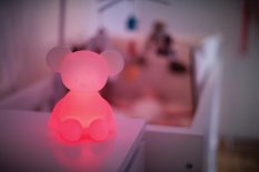 NATTOU Silicone Night Light with Cry Sensor Lapidou Mouse