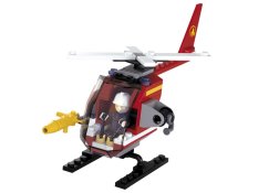 Sluban Firefighters M38-B0622D Helicopter