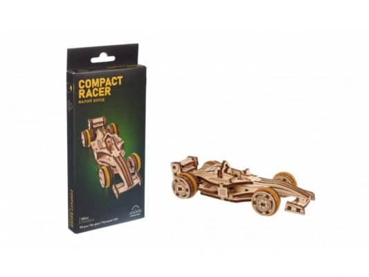 Ugears Drewniane Puzzle Mechaniczne 3D Compact Racer
