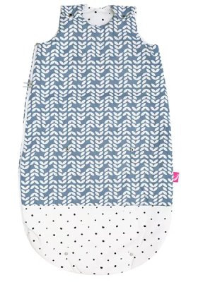 MOTHERHOOD Schlafsack 2in1 Zip-a-Round Blue Classics neu 3-18 m 2 tog