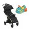CHICCO Wózek sportowy Goody Xplus - Czarny Re_Lux Eco+ + GRATIS Chicco Wszechstronny leżaczek