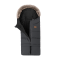 PETITE&MARS Set zimní fusak Arctic 4v1 + rukavice na kočárek Furry Forever Black