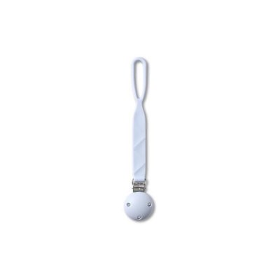 BABYONO Schnullerclip aus Silikon – Blau
