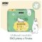 MUUMI Baby 1 Neugeborenes 2-5 kg (25 Stück), Öko-Windeln