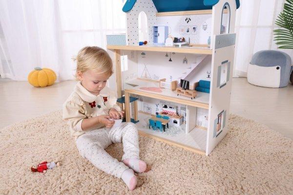 2Kids Toys Casa de muñecas Barbora con accesorios