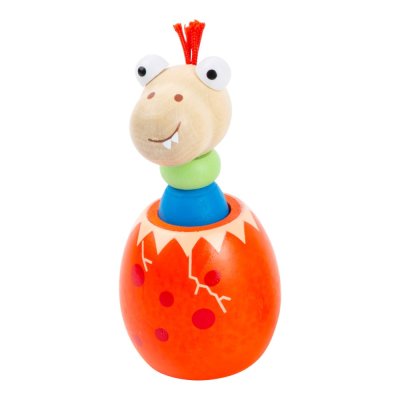small foot Jajo dinozaura z dźwiękiem 1 szt. pomarańczowy