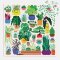Puzzle Mudpuppy Plantas Felizes 500 peças