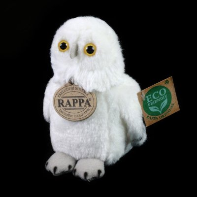 Rappa Peluche hibou 13 cm ECO-FRIENDLY