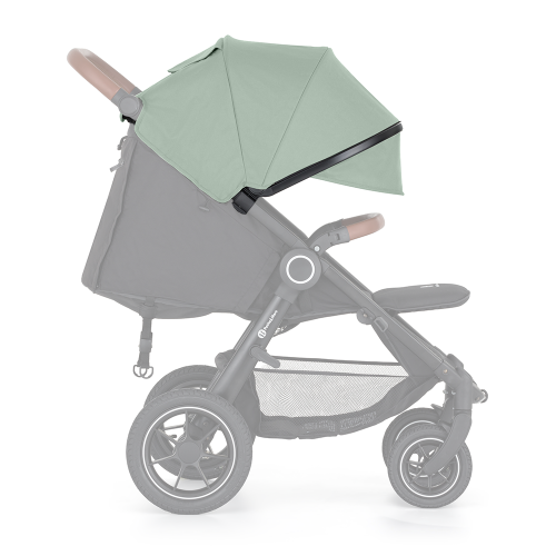 PETITE&MARS Baldachin pentru cărucior Street2 Iron Green