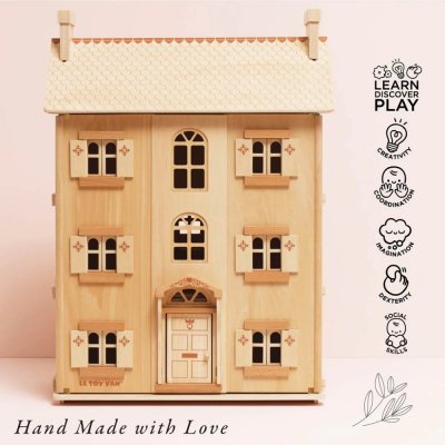 Le Toy Van Puppenhaus Naturholz