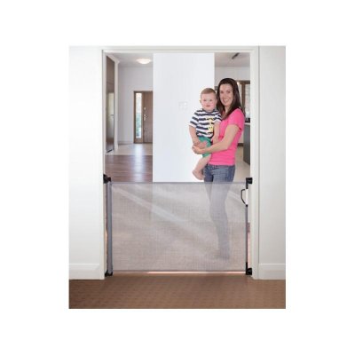 DREAMBABY Behúzható biztonsági sorompó 0-140 cm szürke