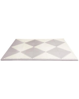 SKIP HOP Puzzle Schaumstoff Grau-Beige 72 Stk., 10m+